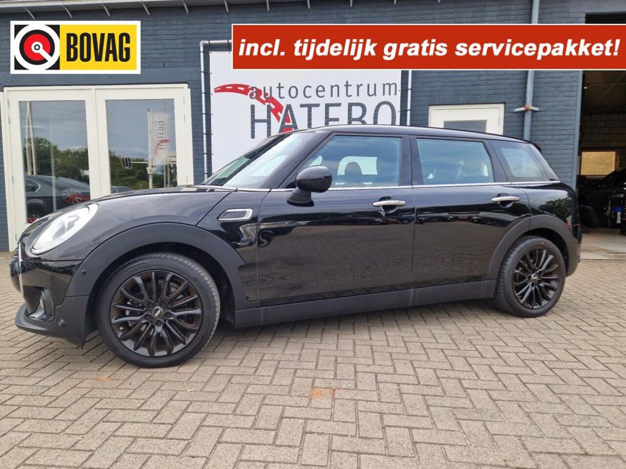 MINI Clubman - 1.5 Cooper Chili Business Navi Leder Climate+Cruise Black 17LM Top - AutoWereld.nl