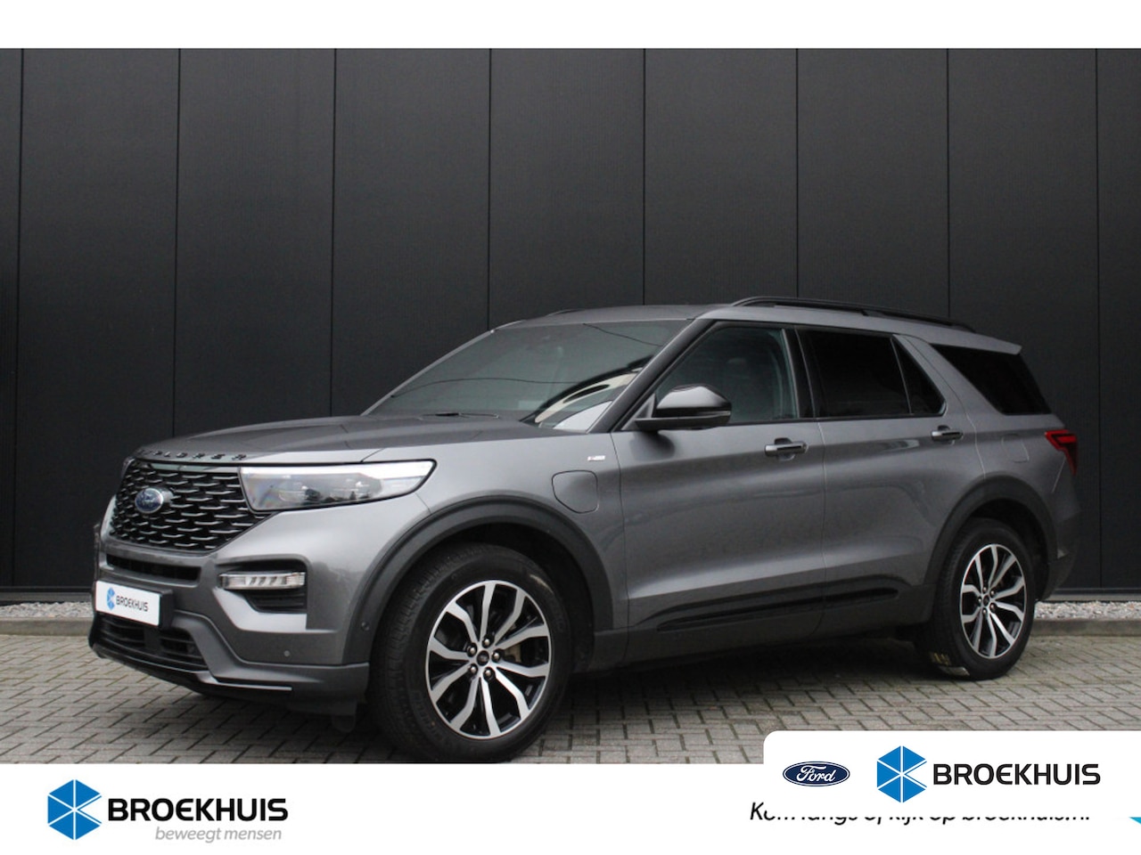 Ford Explorer - 3.0 V6 EcoBoost PHEV ST-Line | NL-Auto | 100% Dealer Onderhouden | Trekhaak | Stoelmassage - AutoWereld.nl