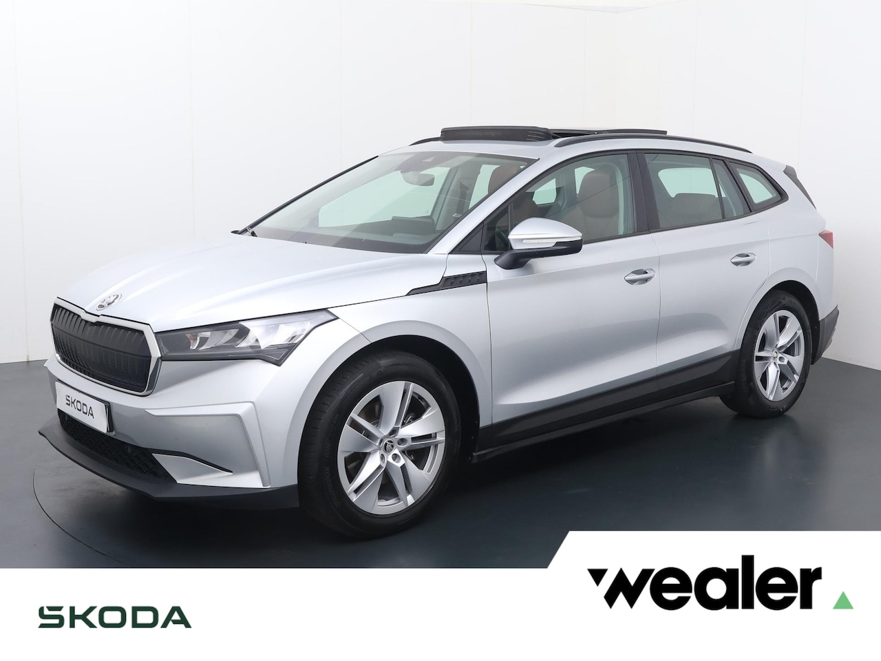 Skoda Enyaq iV - 60 | 180 PK | SoH 87% | Adaptieve Cruisecontrol | DAB + | Trekhaak | Elektrisch panorama d - AutoWereld.nl