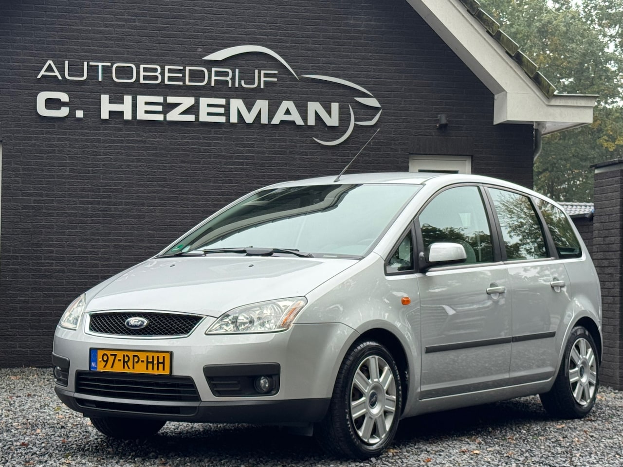 Ford Focus C-Max - 1.6-16V Trend Airco Nieuwe Distributie Trekhaak Goed Onderhouden - AutoWereld.nl