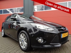 Ford Focus Wagon - 1.0 EcoBoost Titanium 126PK Clima Cruise LMV NAVI 6-BAK Trekhaak NL-Auto 2E-Eigenaar