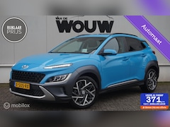Hyundai Kona - 1.6 HYBRID Schuif-Kanteldak | Elektr. Stoelverstelling | Leder | HUD | Navigatie 10.25 inc