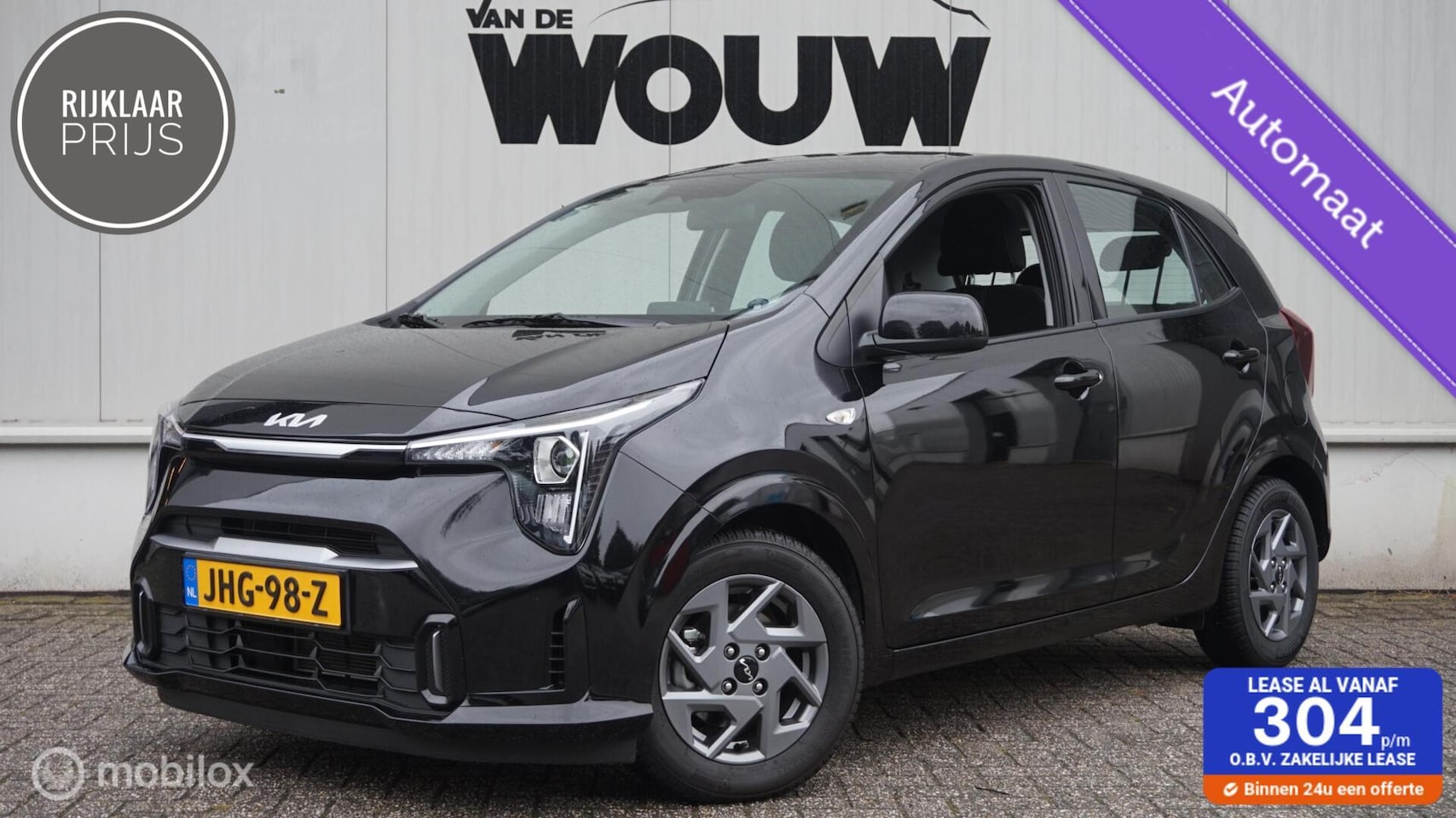 Kia Picanto - 1.0 DPI Automaat Navigatie | Cruise Contr | Achteruitrijcamera | All-Weather banden - AutoWereld.nl