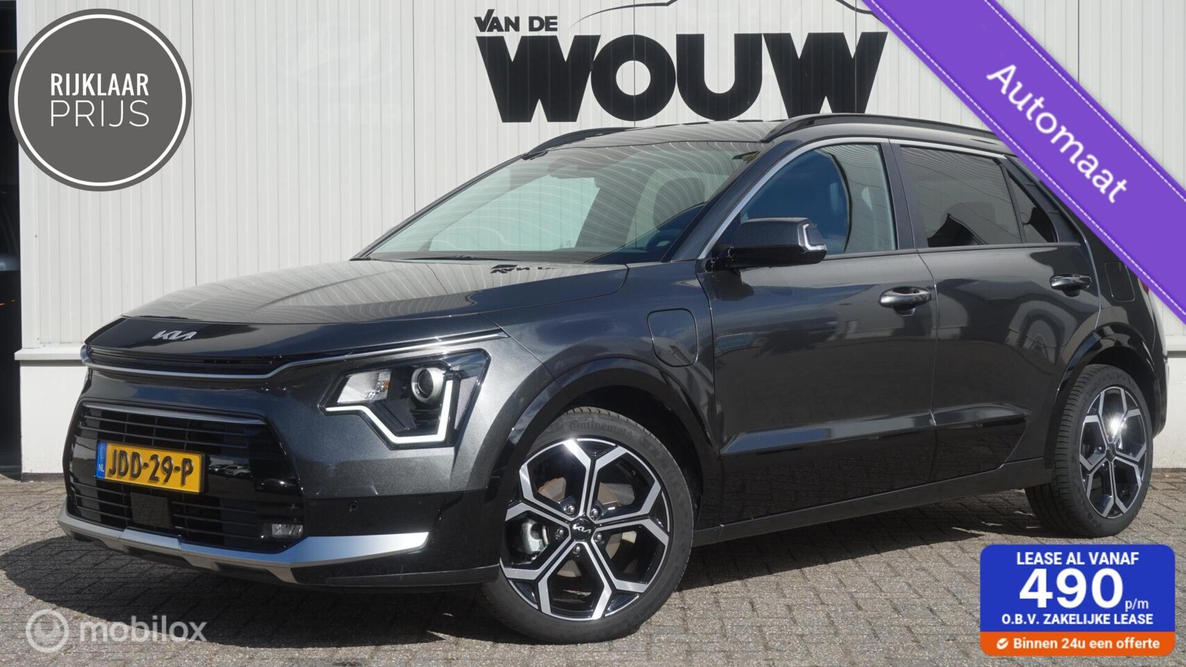 Kia Niro - 1.6 GDi PHEV DCT6 Automaat | Navigatie | Adapt Cruise | PDC V+A | LED - AutoWereld.nl