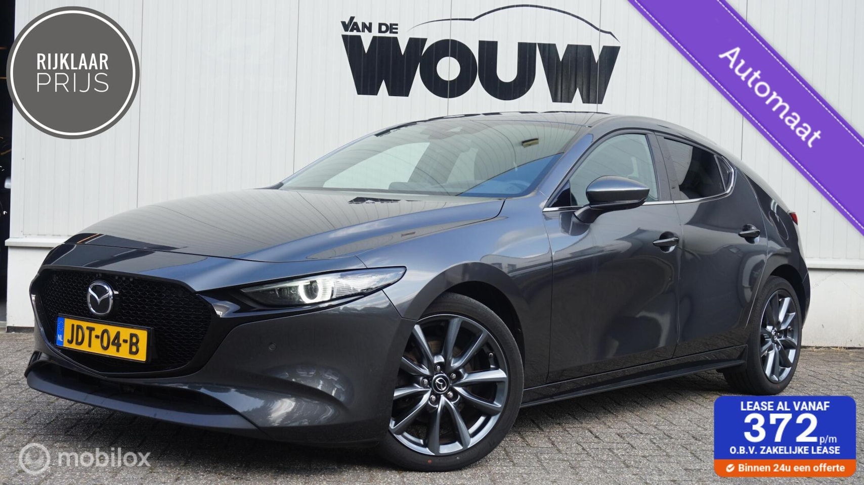 Mazda 3 Sport - 2.0 e-SkyActiv-G M Hybrid 150 Sportive - AutoWereld.nl