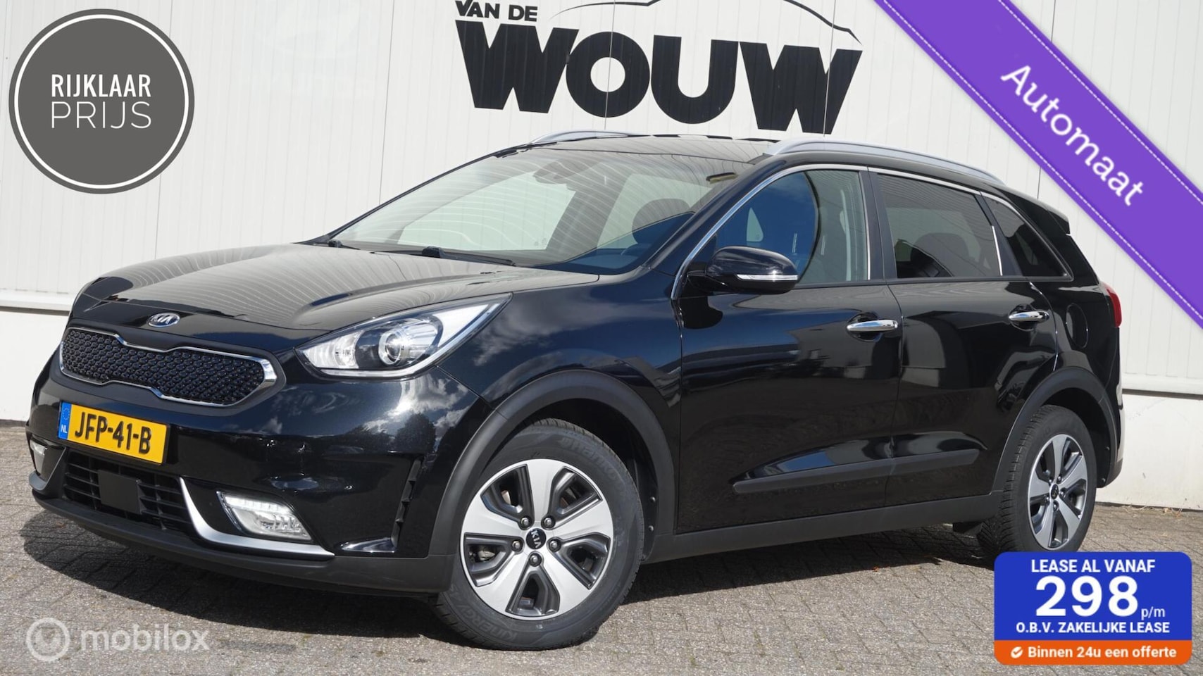 Kia Niro - 1.6 GDi Hybrid Navigatie | Adapt Cruise Control | Achteruitrijcamera | Dealeronderhouden - AutoWereld.nl
