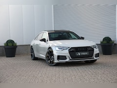 Audi A6 Limousine - 50 TFSI e Quattro 299pk 3x S-line Pano|B&O|Matrix|Krijtgrijs