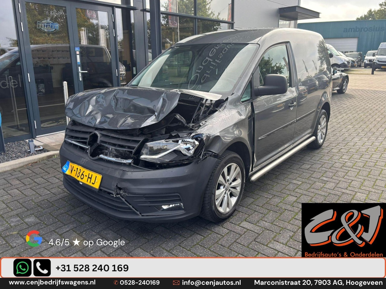 Volkswagen Caddy - 2.0 TDI L1H1 BMT Trendline cruise airco schuifdeur - AutoWereld.nl