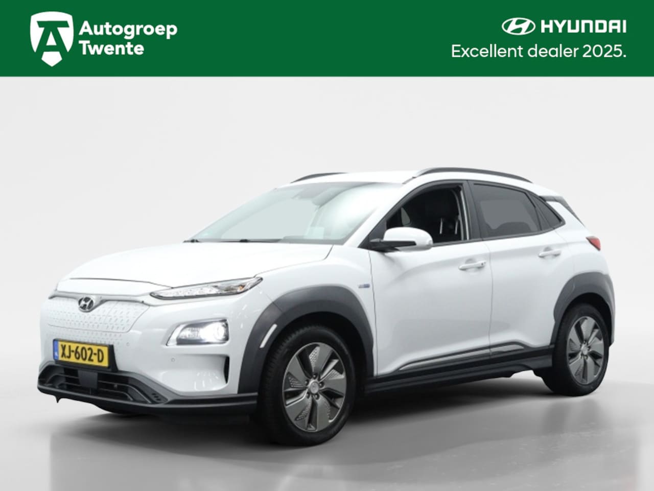 Hyundai Kona Electric - EV Premium 64 kWh | All season | Leder | Navigatie | Apple carpl - AutoWereld.nl
