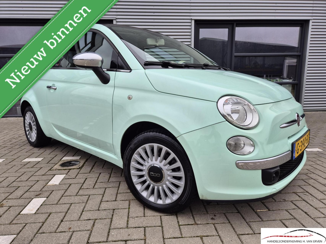 Fiat 500 - 0.9 Turbo CABRIO DIGITALE COCKPIT PDC 43000KM! - AutoWereld.nl