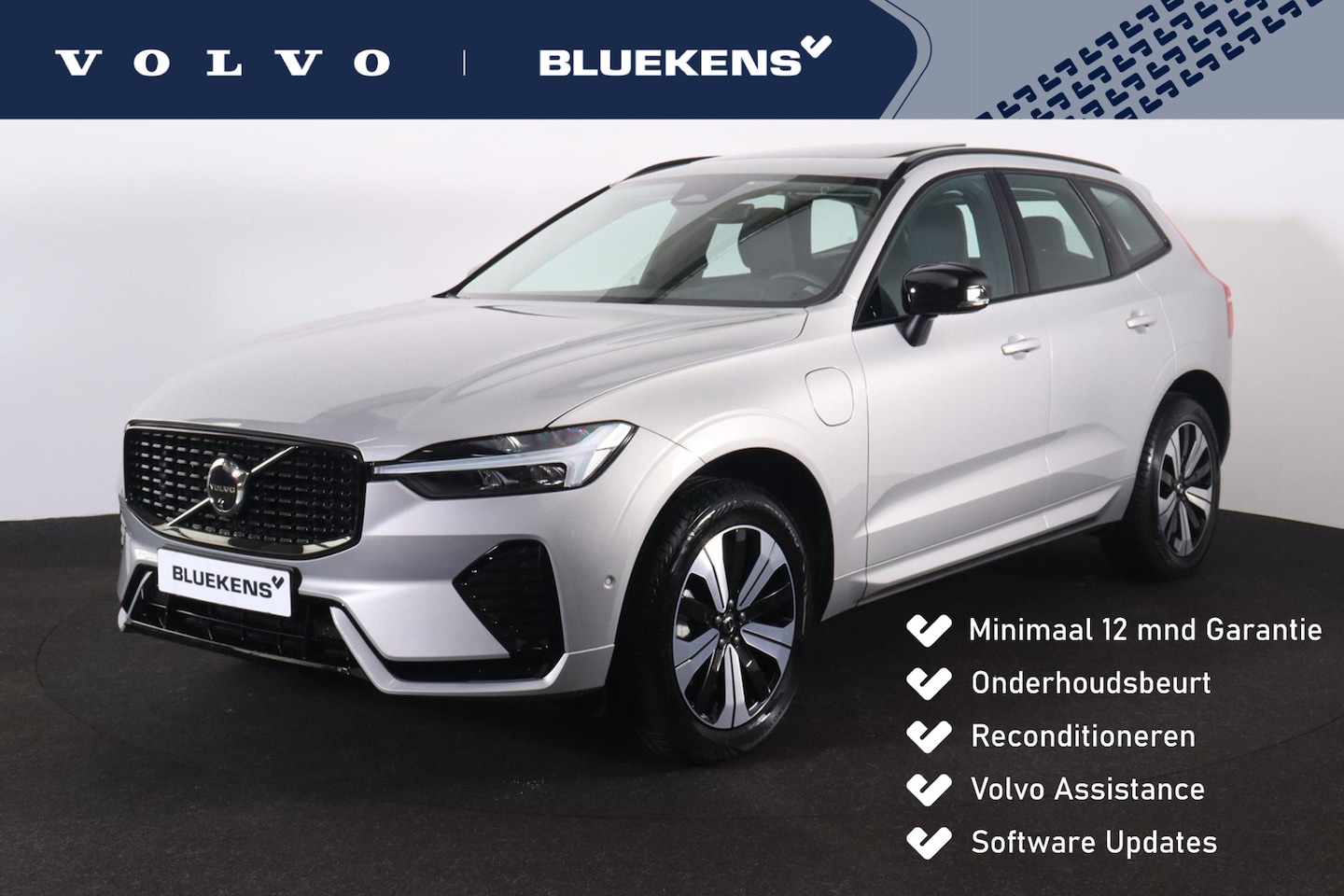 Volvo XC60 - T6 Recharge AWD Plus Dark - Panorama/schuifdak - IntelliSafe Assist & Surround - 360º Came - AutoWereld.nl