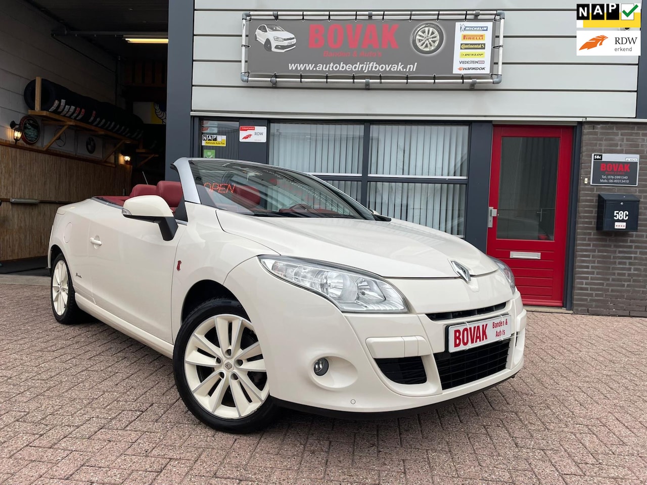 Renault Mégane coupé cabriolet - 1.4 TCE Floride GT-Line UNIEKE Uitvoering!!! - AutoWereld.nl