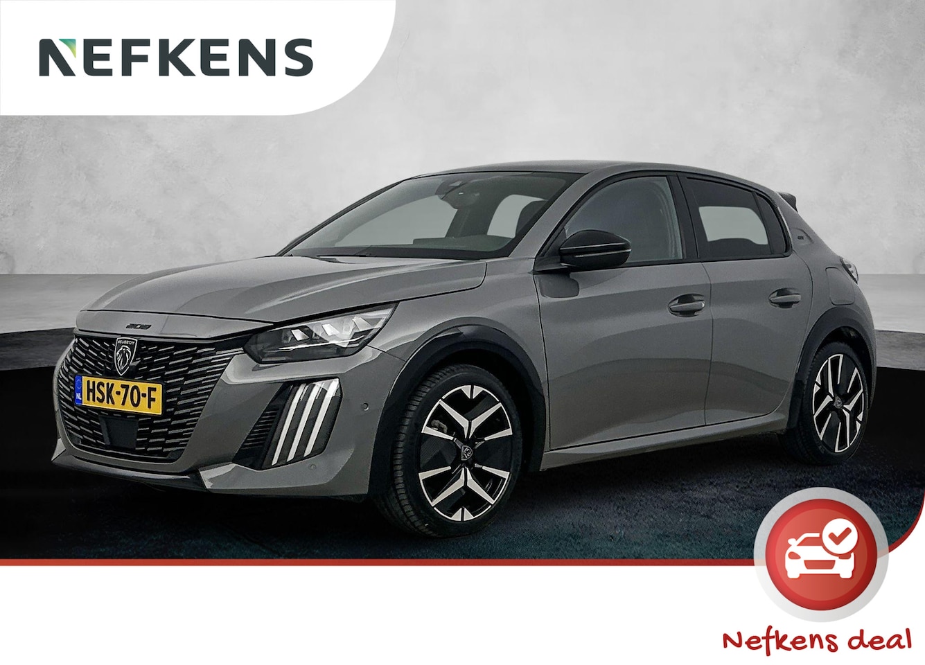 Peugeot 208 - Hybrid 136pk e-DCS6 GT | Camera | Adaptive Cruise | Panoramadak | Navigatie | Draadloos Ap - AutoWereld.nl