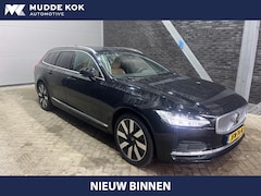 Volvo V90 - T8 Plug-in hybrid Ultra Bright | Massage | Head-Up | Trekhaak | 360° Camera | ACC