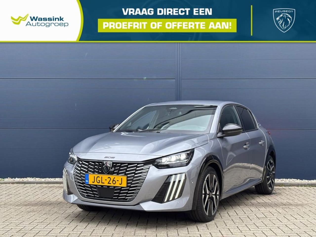 Peugeot 208 - 1.2 Hybrid 110 e-DCS6 GT | Navigatie | Full LED | 360 camera | Adaptive Cruise control | C - AutoWereld.nl