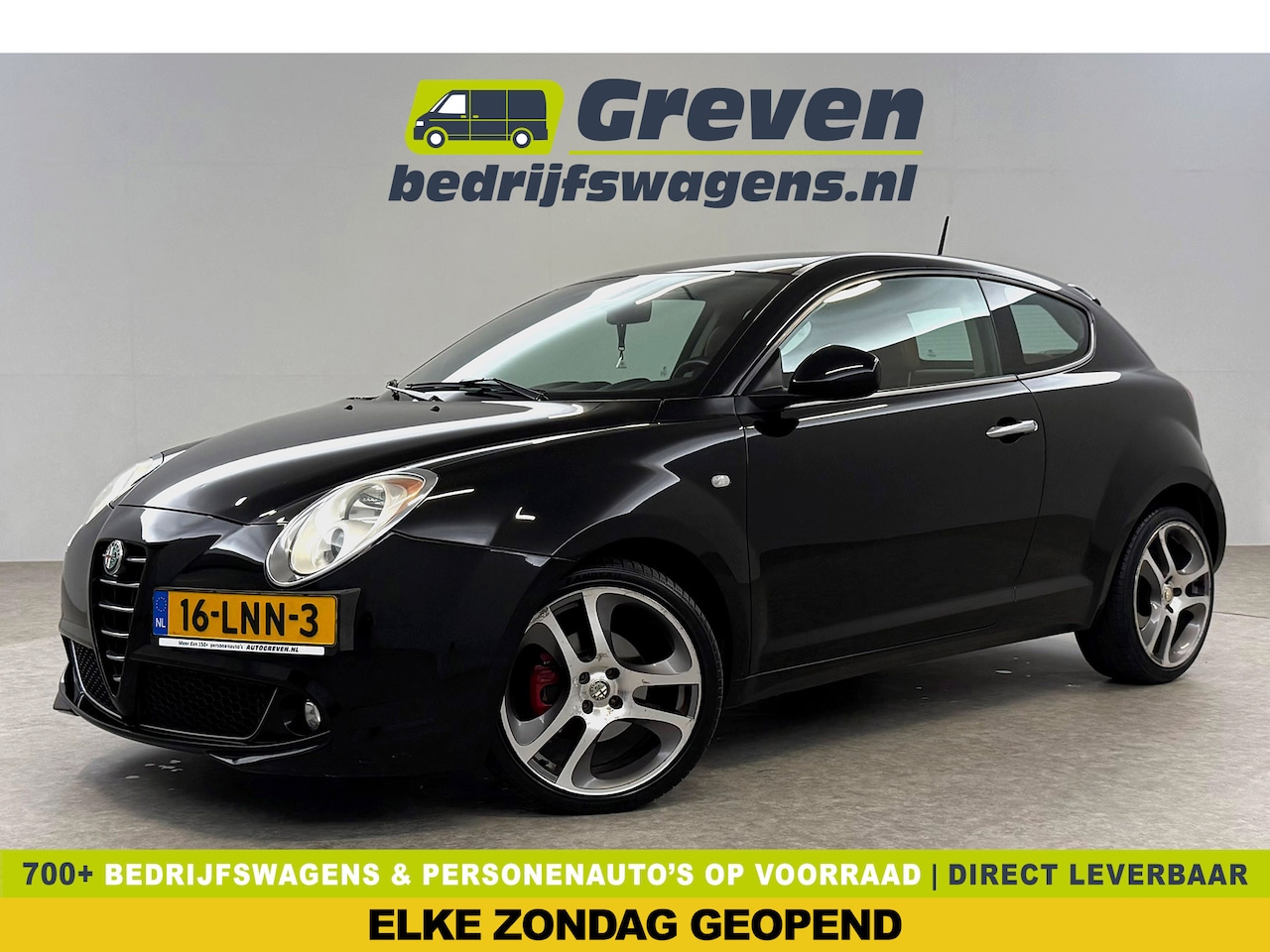 Alfa Romeo MiTo - 1.4 T Distinctive | Climate | Cruise | Parkeersens. | Leder - AutoWereld.nl
