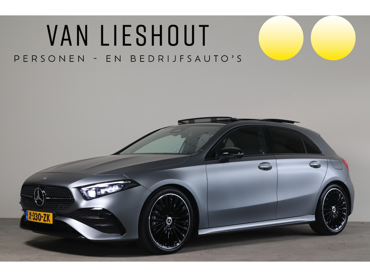 Mercedes-Benz A-klasse - 180 AMG Line NL-Auto!! Burmester I HUD I Stuurverwarming - AutoWereld.nl