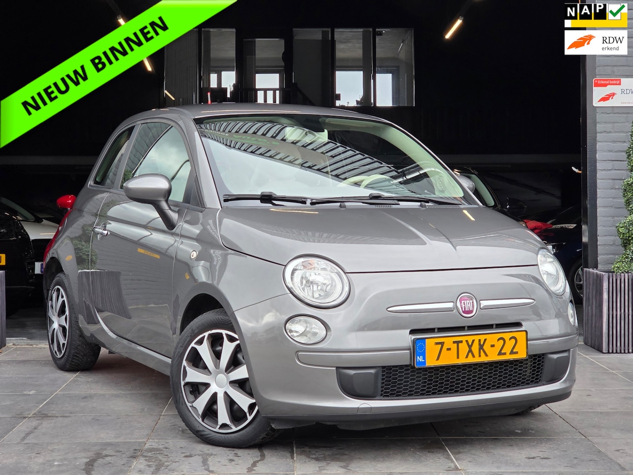 Fiat 500 - 1.0 TwinAir Pop|APK|NAP|Airco|Elektrische ramen - AutoWereld.nl