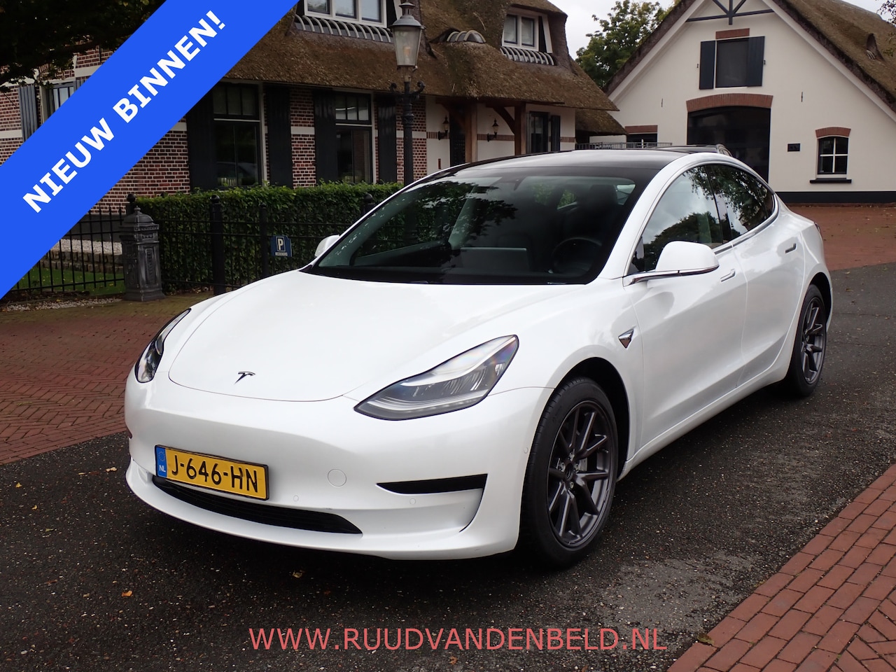 Tesla Model 3 - SR+ 60KWH !! AUTOPILOT !! ACC/PANODAK/PREMIUM - AutoWereld.nl