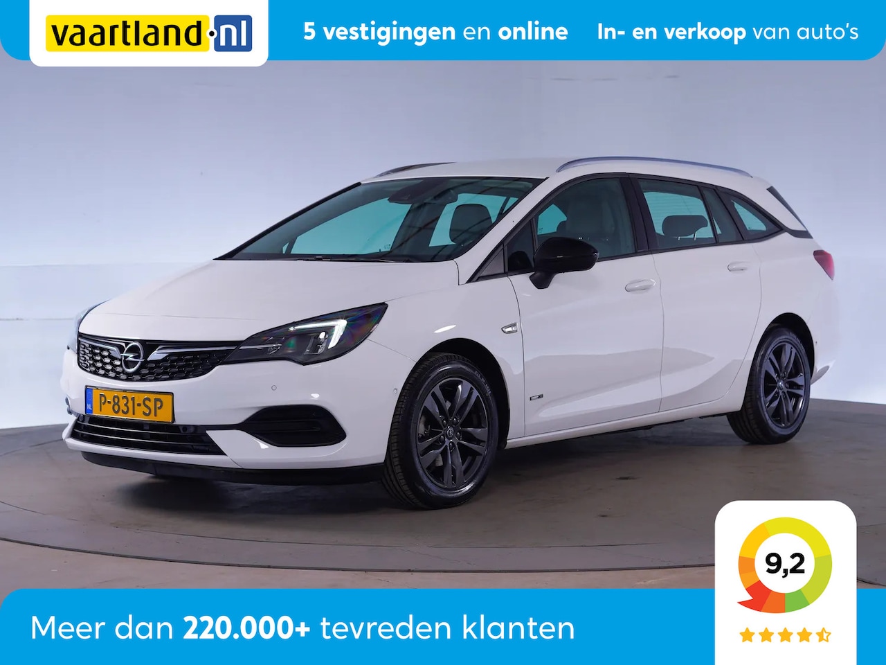 Opel Astra Sports Tourer - 1.2 Turbo Design&Tech [ Navi Climate Trekhaak ] - AutoWereld.nl