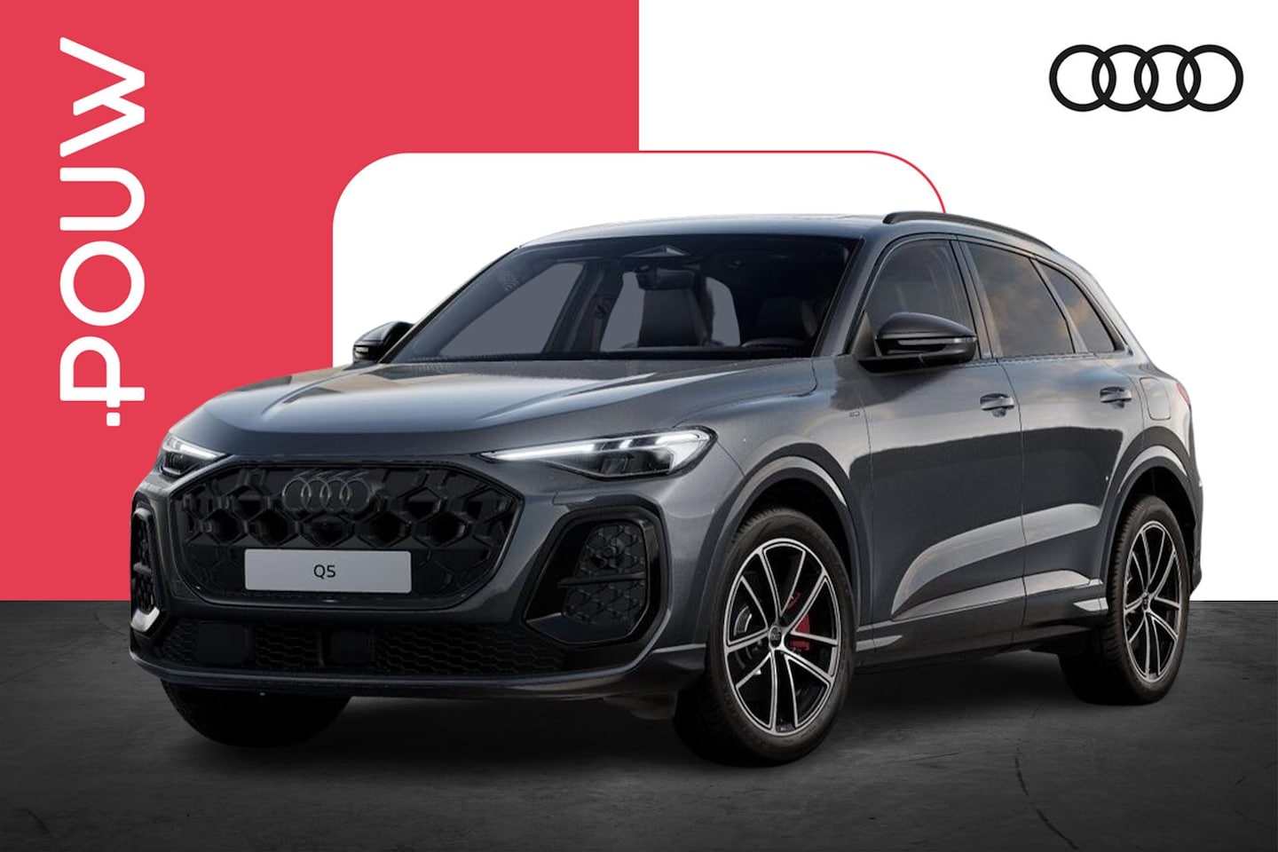 Audi Q5 - 2.0 TFSI e-hybrid quattro S edition Competition | LMV 20'' | Mech. Zwenkbare Trekhaak | B& - AutoWereld.nl
