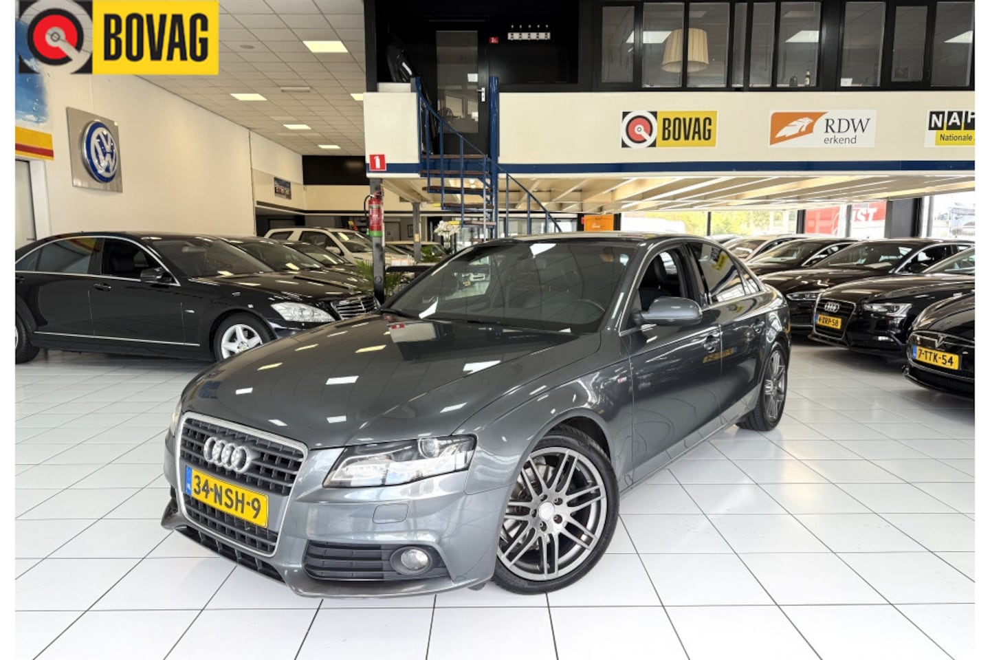 Audi A4 Limousine - 1.8 TFSI S line Bovag Garantie - AutoWereld.nl