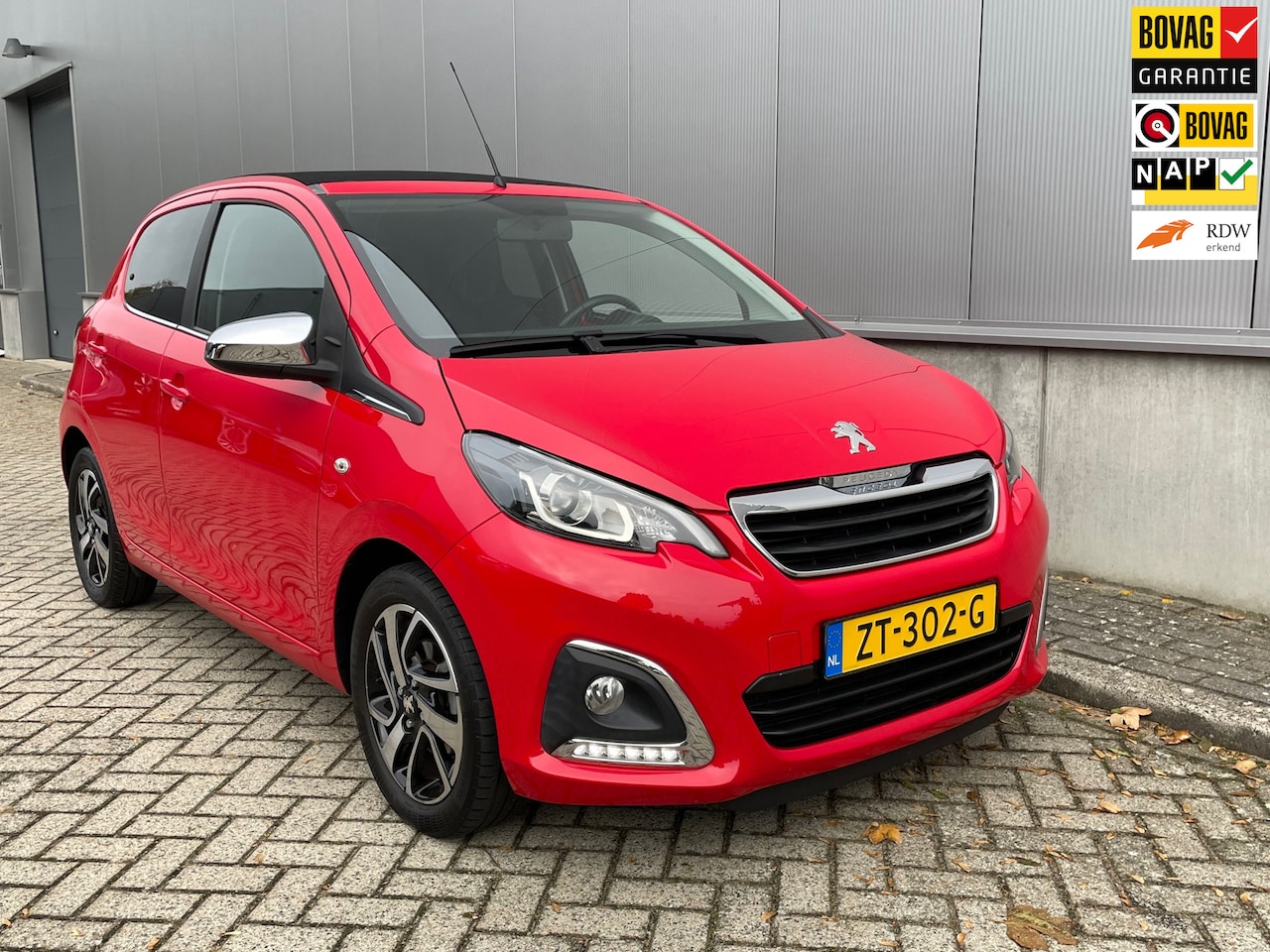 Peugeot 108 - 1.0 e-VTi Allure TOP! Caprplay / Open Dak / Camera - AutoWereld.nl