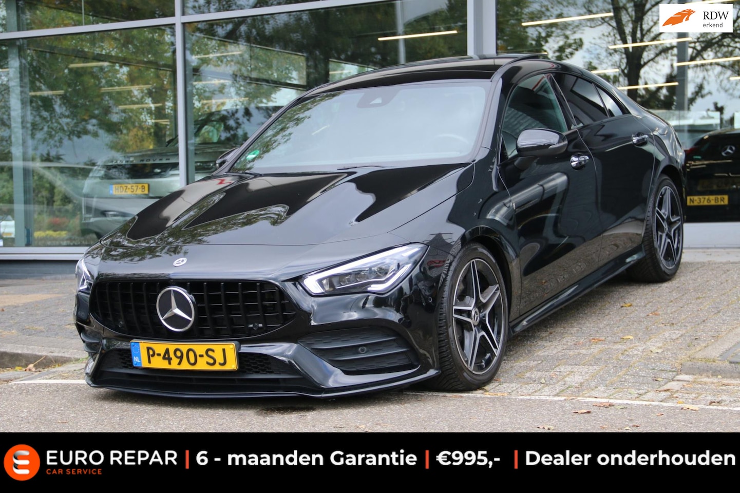 Mercedes-Benz CLA-Klasse - 200 Business Solution AMG PANO-DAK SFEERVERL.NAP! - AutoWereld.nl