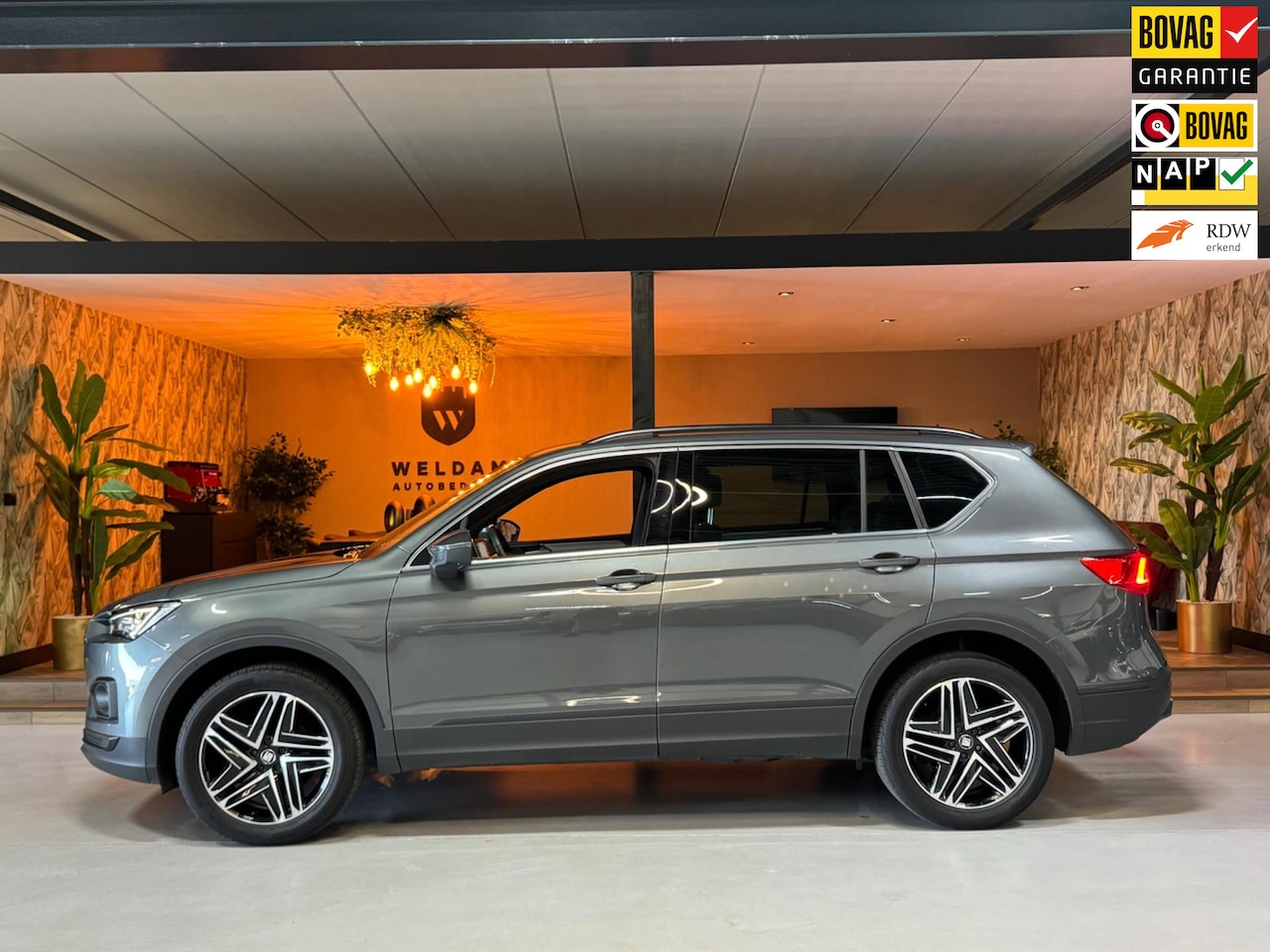 SEAT Tarraco - 1.5 TSI Xcellence Garantie Digi Dash Carplay 360 Camera Elek Achterklep ACC Clima Navi Key - AutoWereld.nl