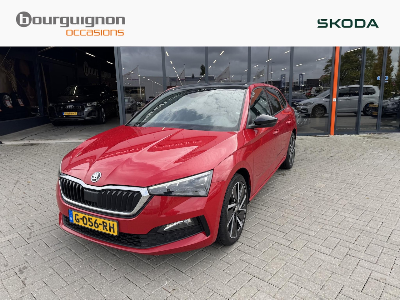 Skoda Scala - 1.5 TSi 150 Pk Automaat Sport Business | Full LED | Panoramadak | Trekhaak| 18 Inch | Spor - AutoWereld.nl