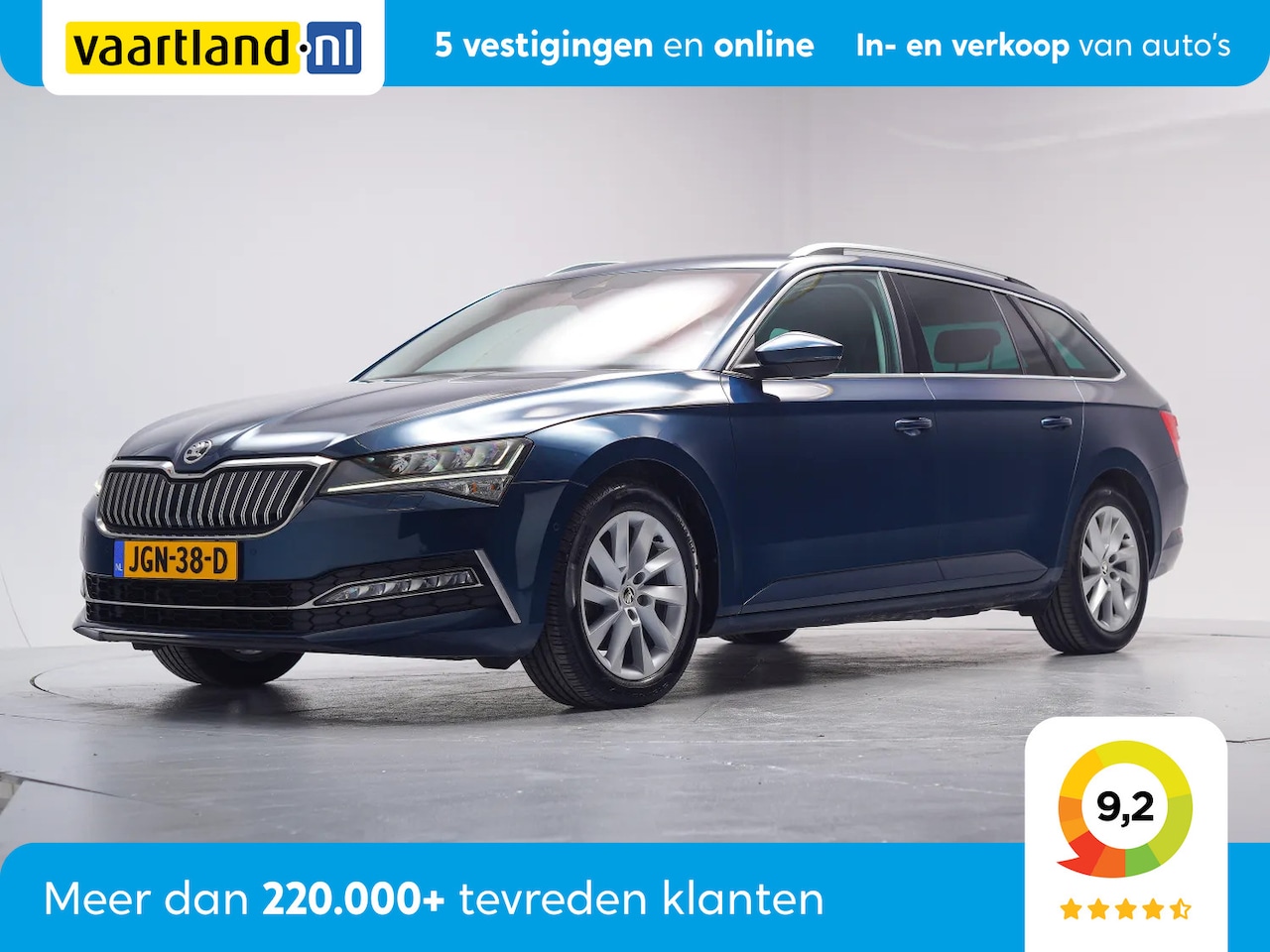 Skoda Superb - 1.4 TSI iV Business Edition plus Aut. [ Navi Virtual Memory Camera ] - AutoWereld.nl