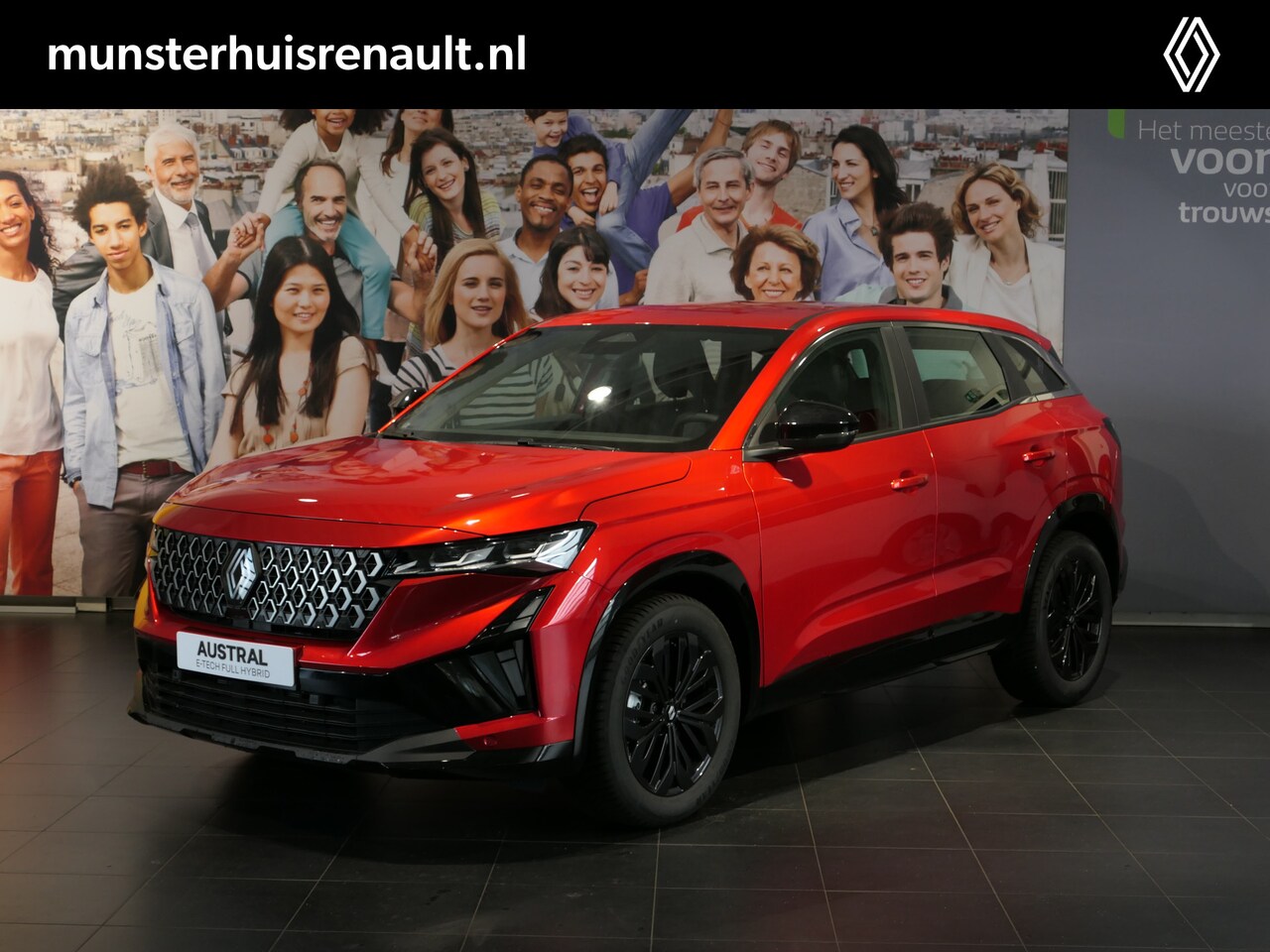 Renault Austral - 1.2 E-Tech full hybrid 200 evolution *NIEUW* *incl. Pack Safety* - Dode hoek, uitparkeer e - AutoWereld.nl