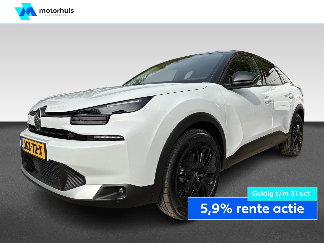 Citroën C4 - | Hybrid 145pk Automaat Collection | Okenite White | Verwarmde voorruit | Navi | LED | 18” - AutoWereld.nl