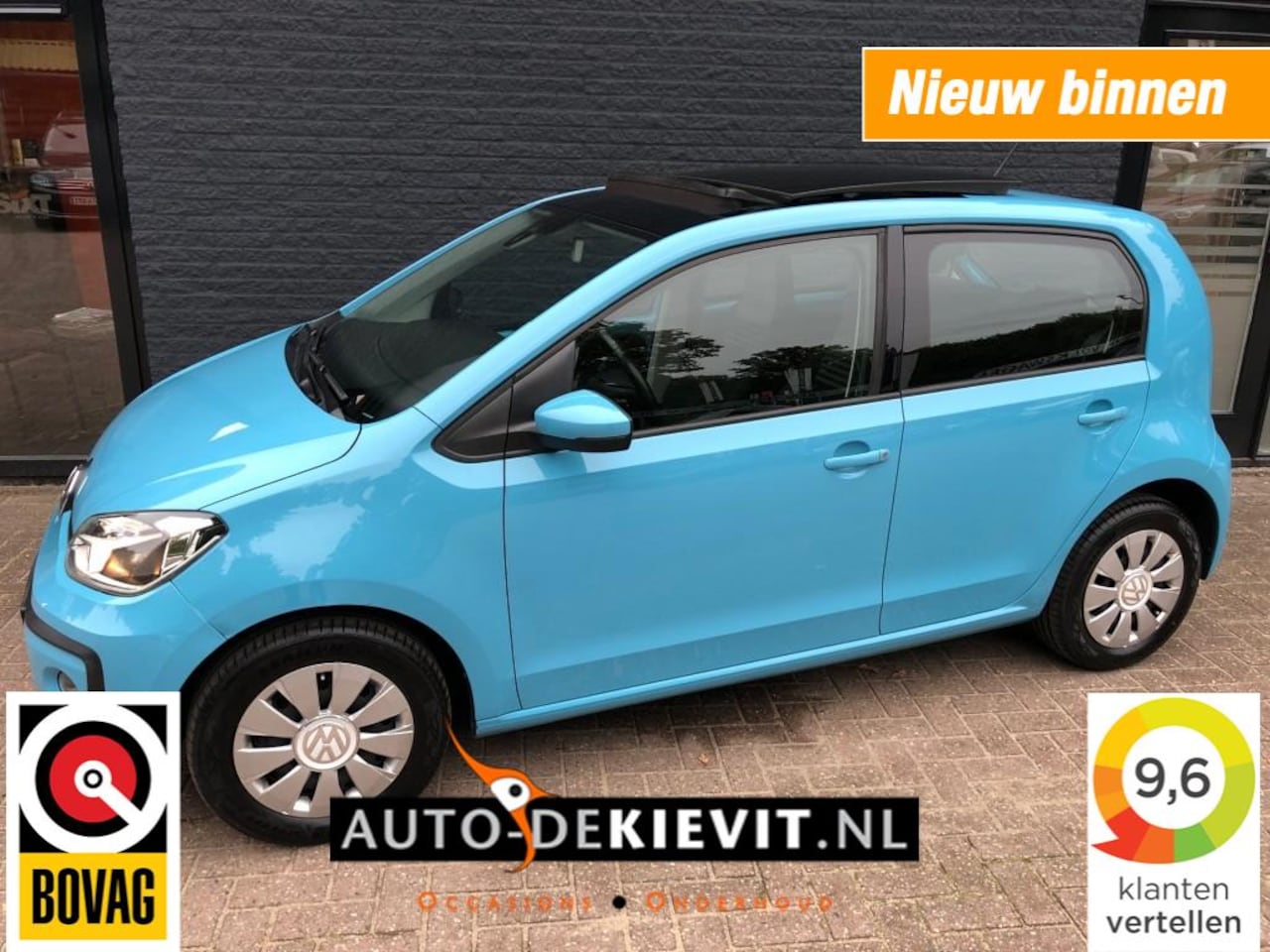 Volkswagen Up! - 1.0 75PK **panoramadak** - AutoWereld.nl