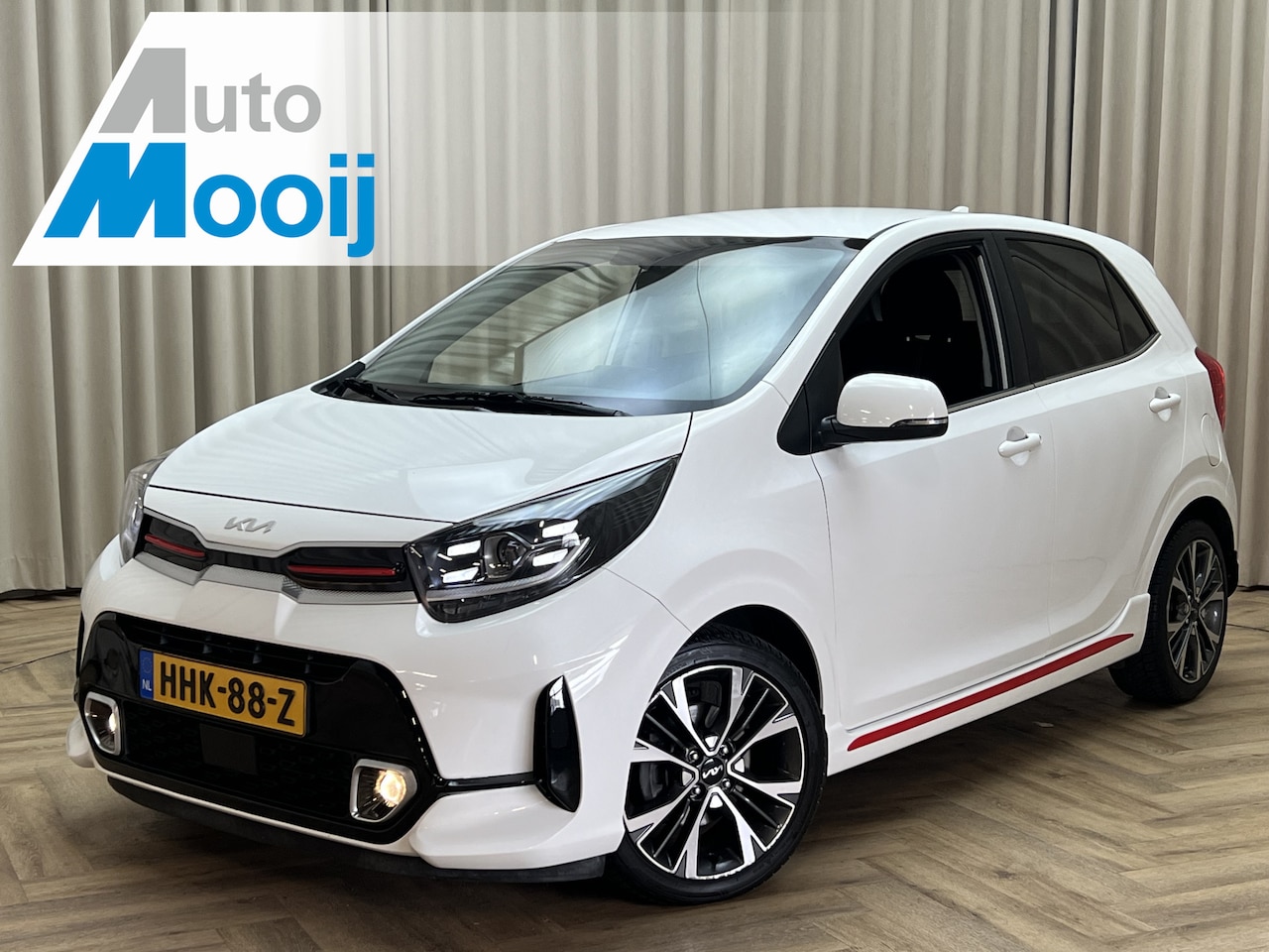 Kia Picanto - 1.0 DPI GT-Line 1.0 DPi GT-Line 83PK, *Stuur+Stoelverwarming* Camera, CarPlay, Clima, Privacy Glass, Autom - AutoWereld.nl
