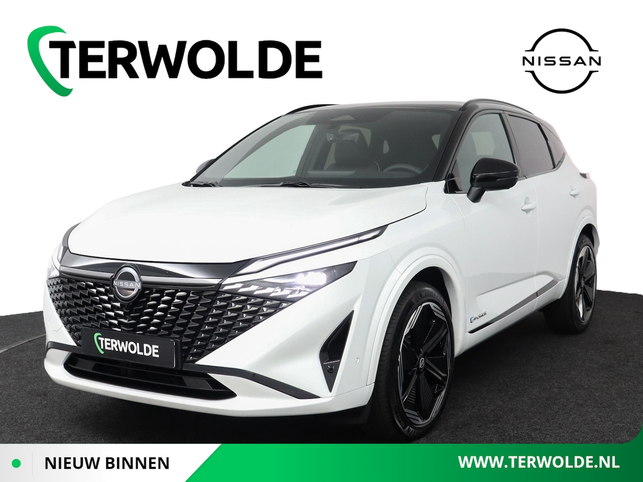 Nissan Qashqai - 1.5 e-Power N-Design | Glazen panorama dak | Stoel, stuur en voorruit verwarming | Adaptiv - AutoWereld.nl