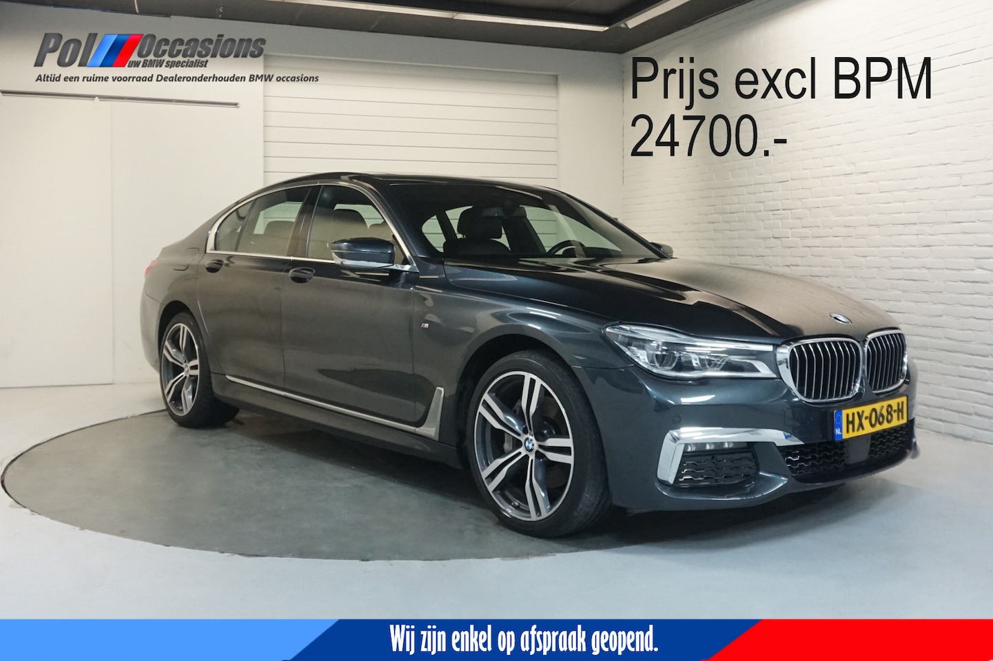 BMW 7-serie - 730d xDrive High Executive M-Pakket | Schuifkantel | B&W | Head up - AutoWereld.nl