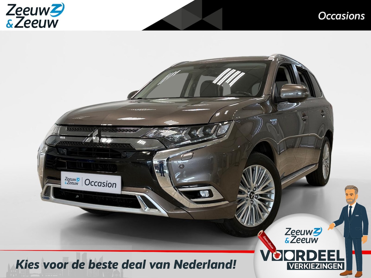 Mitsubishi Outlander - 2.4 PHEV | INTENSE | TREKHAAK | DEALERONDERHOUDEN | APPLE CARPLAY | - AutoWereld.nl