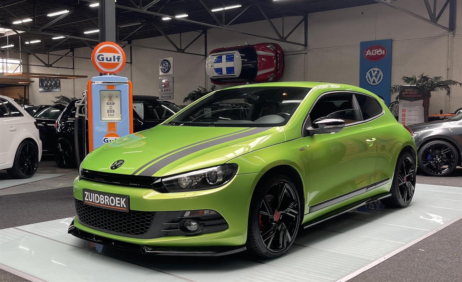 Volkswagen Scirocco - 2.0 TSI DSG Uniek!! DYNAUDIO!! Cruise!! Maxton!! Clima!! - AutoWereld.nl