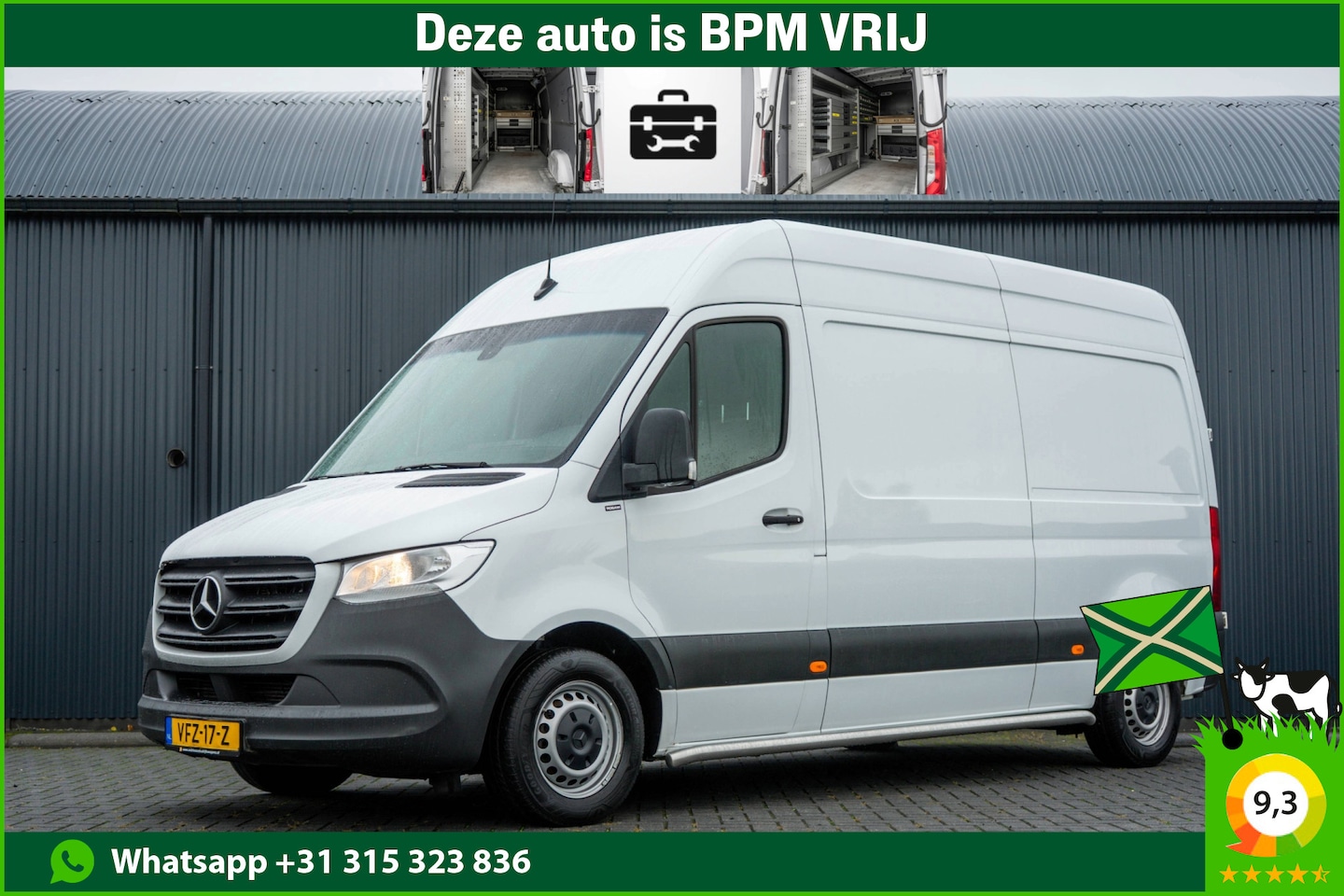 Mercedes-Benz Sprinter - 314 CDI L2H2 | Automaat | Volledig ingericht | Camera | Climate | Cruise | Euro 6 - AutoWereld.nl