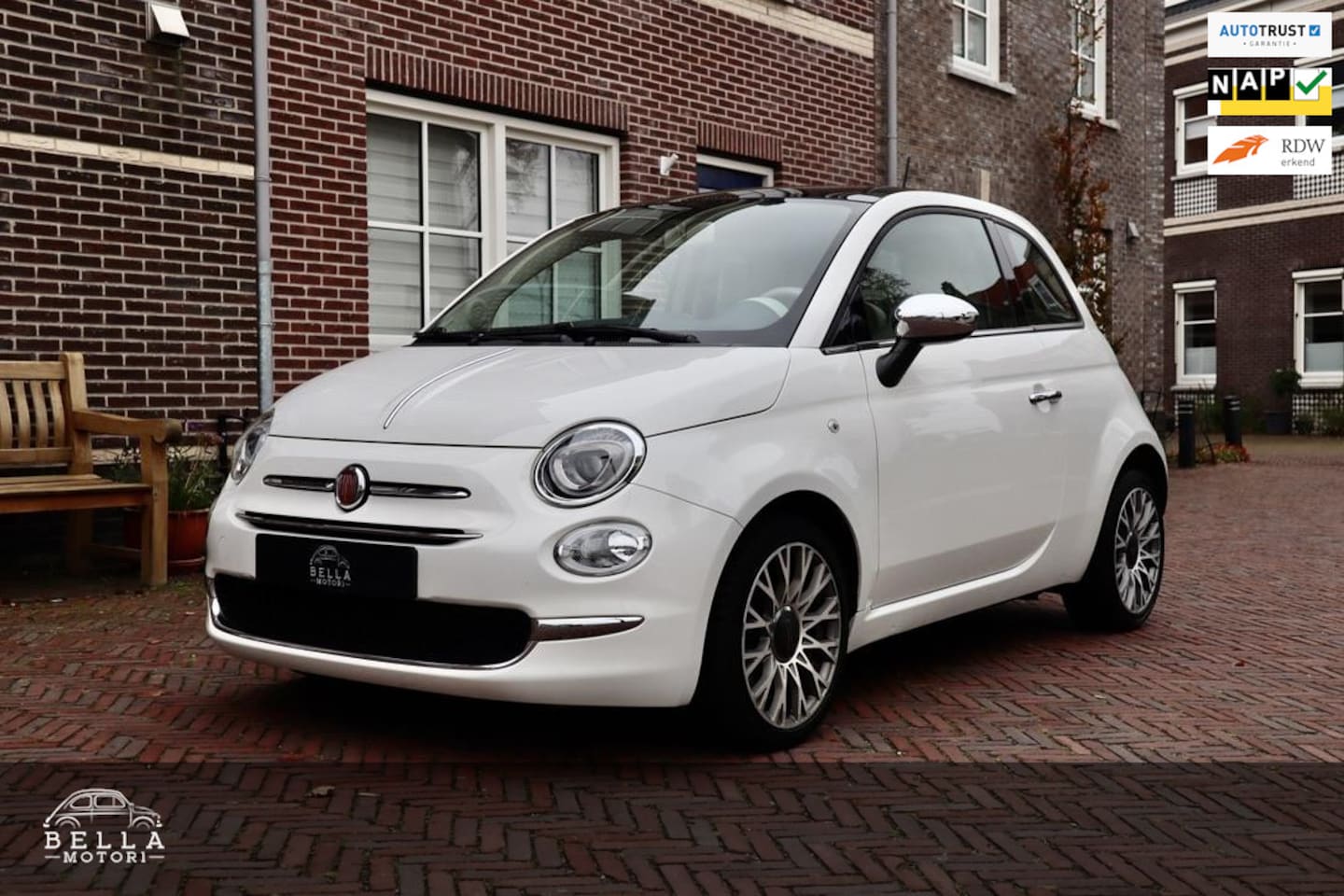 Fiat 500 - Fiat 500 0.9 TwinAir Anniversario | Digitale cockpit | Cruisecontrol | Uconnect 7” touchsc - AutoWereld.nl