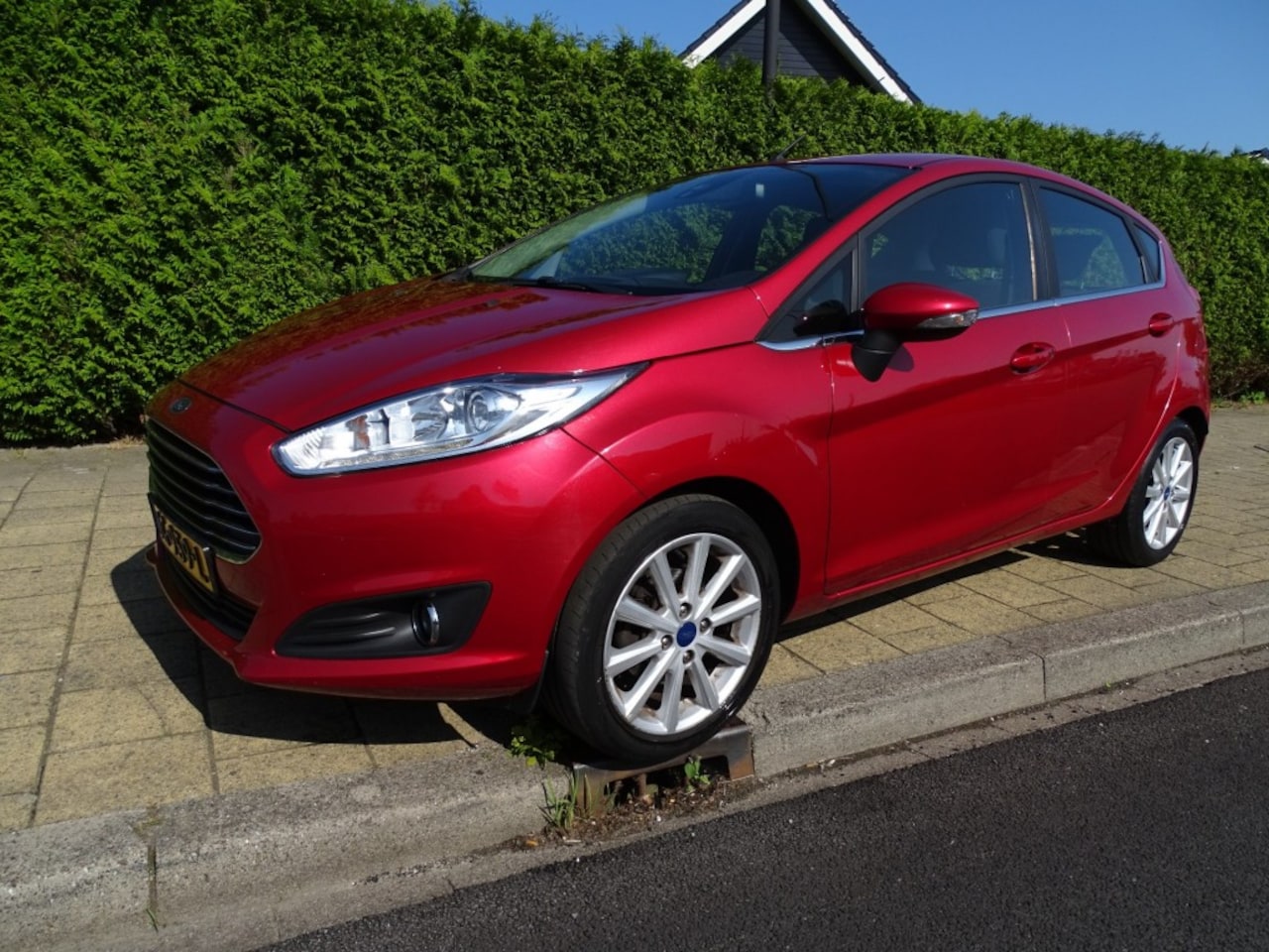 Ford Fiesta - 1.0 ECOB. TITANIUM X-Clima-Navi-Cruise-Blth-Aux/usb - AutoWereld.nl
