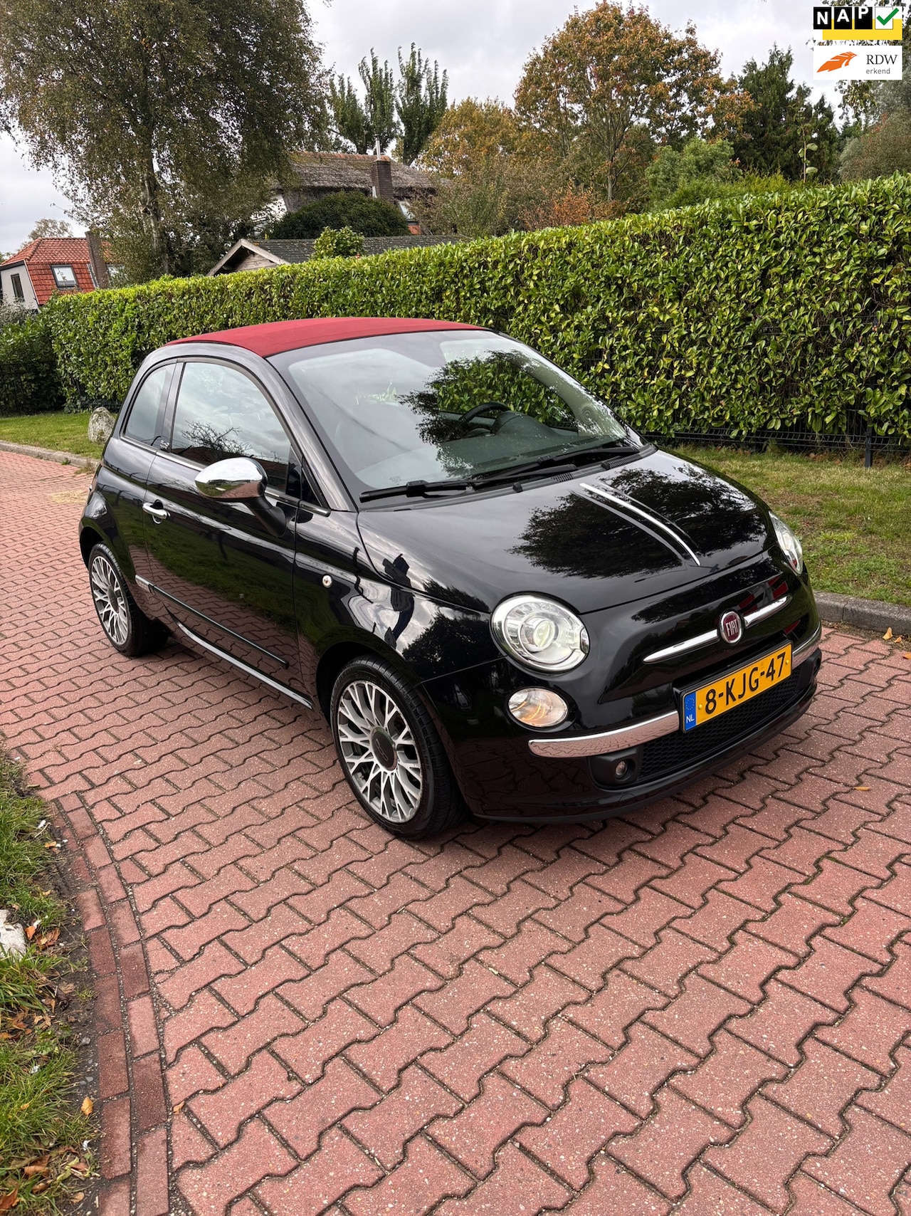 Fiat 500 C - 0.9 TwinAir Lounge NWE APK NAP AIRCO! - AutoWereld.nl