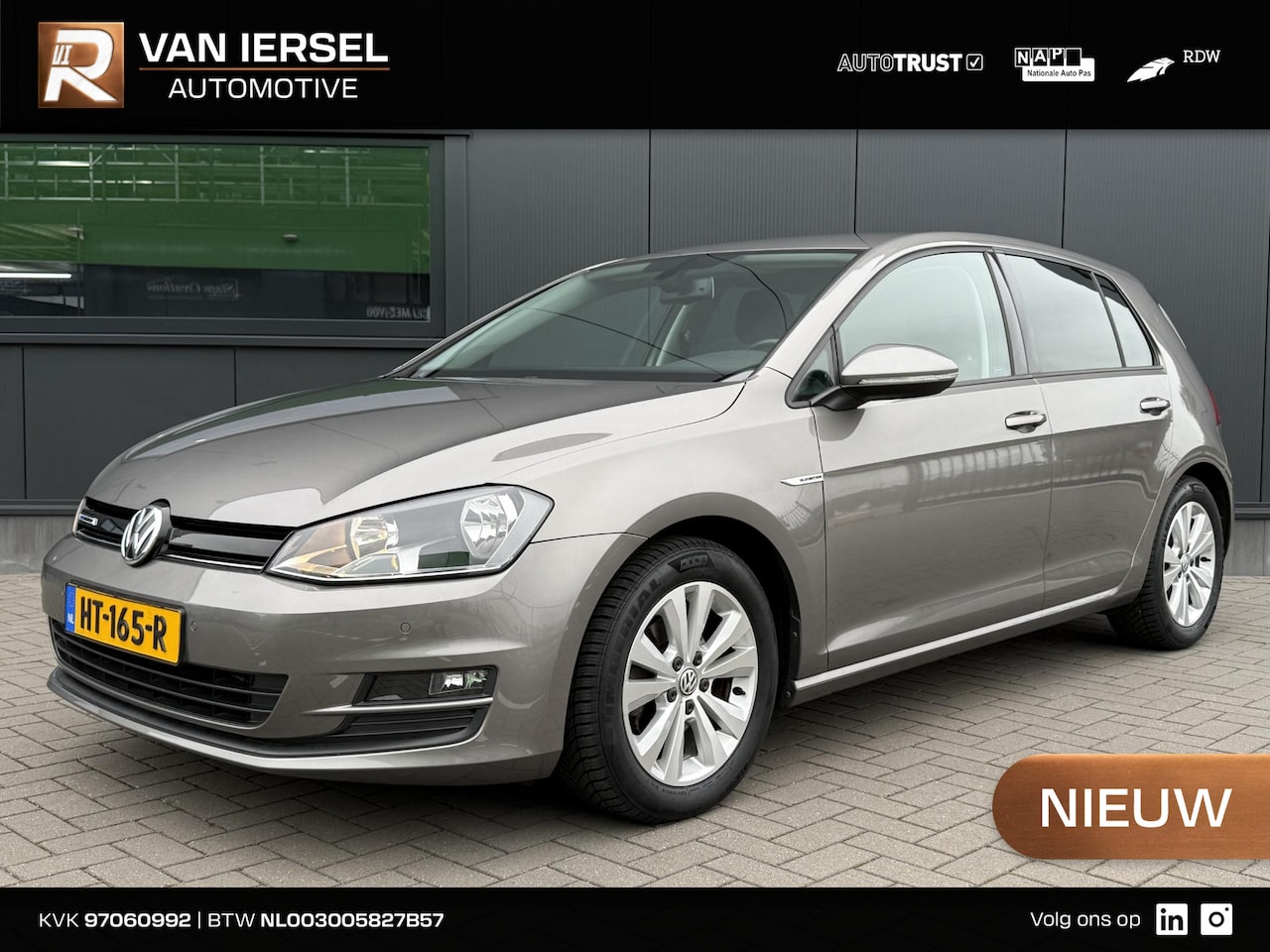 Volkswagen Golf - 1.0 TSI Business Edition Connected 116 PK | 1 jaar garantie | Origineel NL | NAP | Navigat - AutoWereld.nl