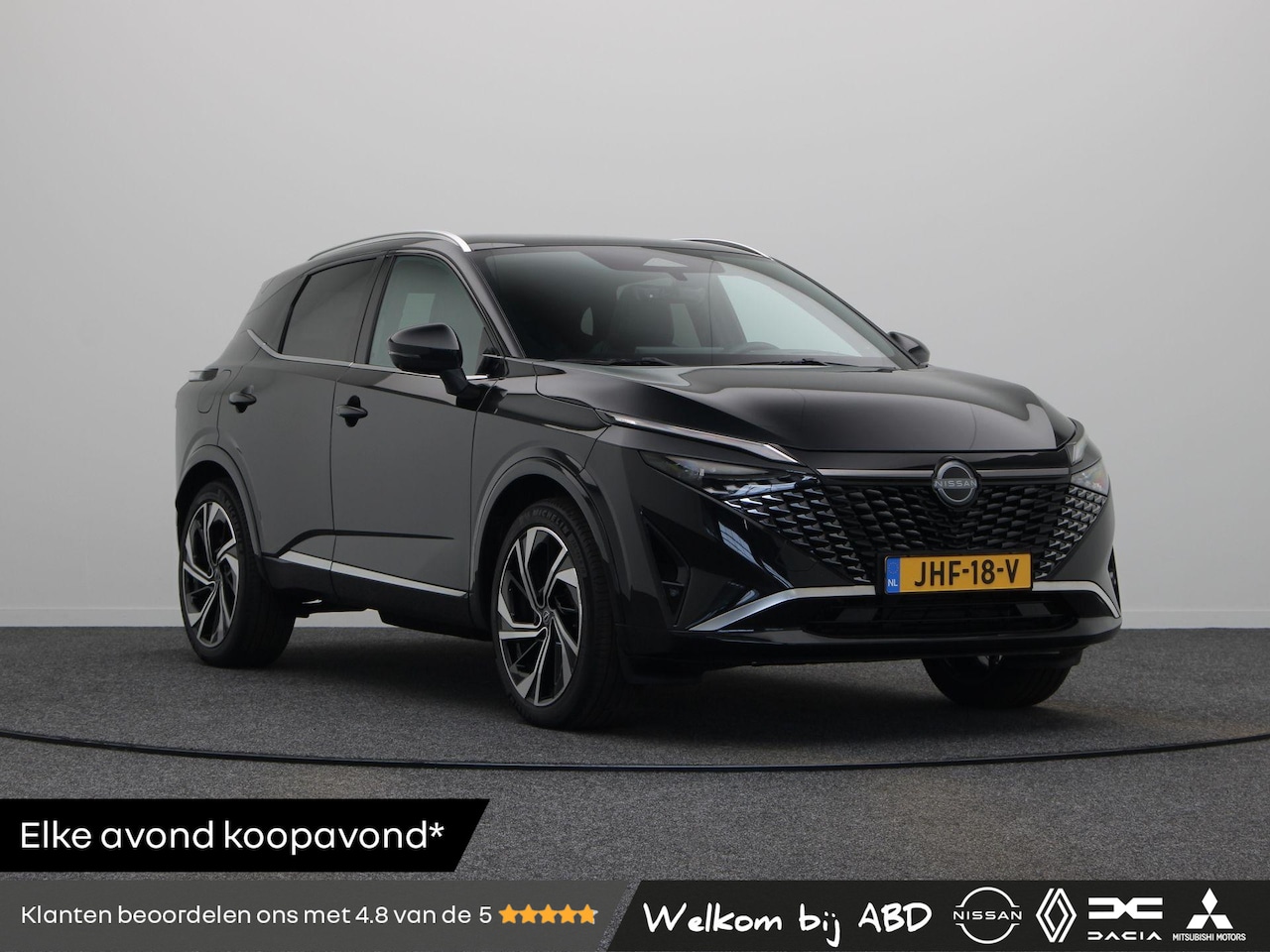 Nissan Qashqai - 1.3 MHEV Xtronic Tekna Plus | Stoel/Stuur en voorruitverwarming | Panoramadak | Stoel Mass - AutoWereld.nl