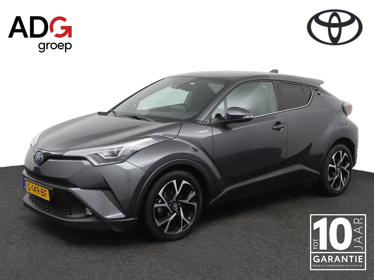 Toyota C-HR - 1.8 Hybrid Style Ultimate | Parkeersensoren voor en achter | Keyless | Stoel en stuurverwa - AutoWereld.nl