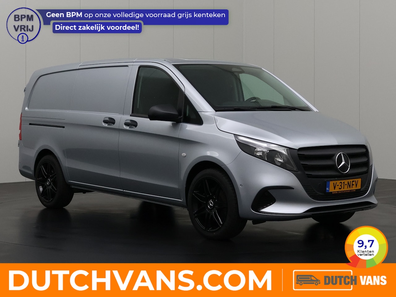 Mercedes-Benz Vito - 114CDI 9G-Tronic Automaat Lang | Multimedia | Camera | 3-Persoons | Betimmering | Trekhaak - AutoWereld.nl