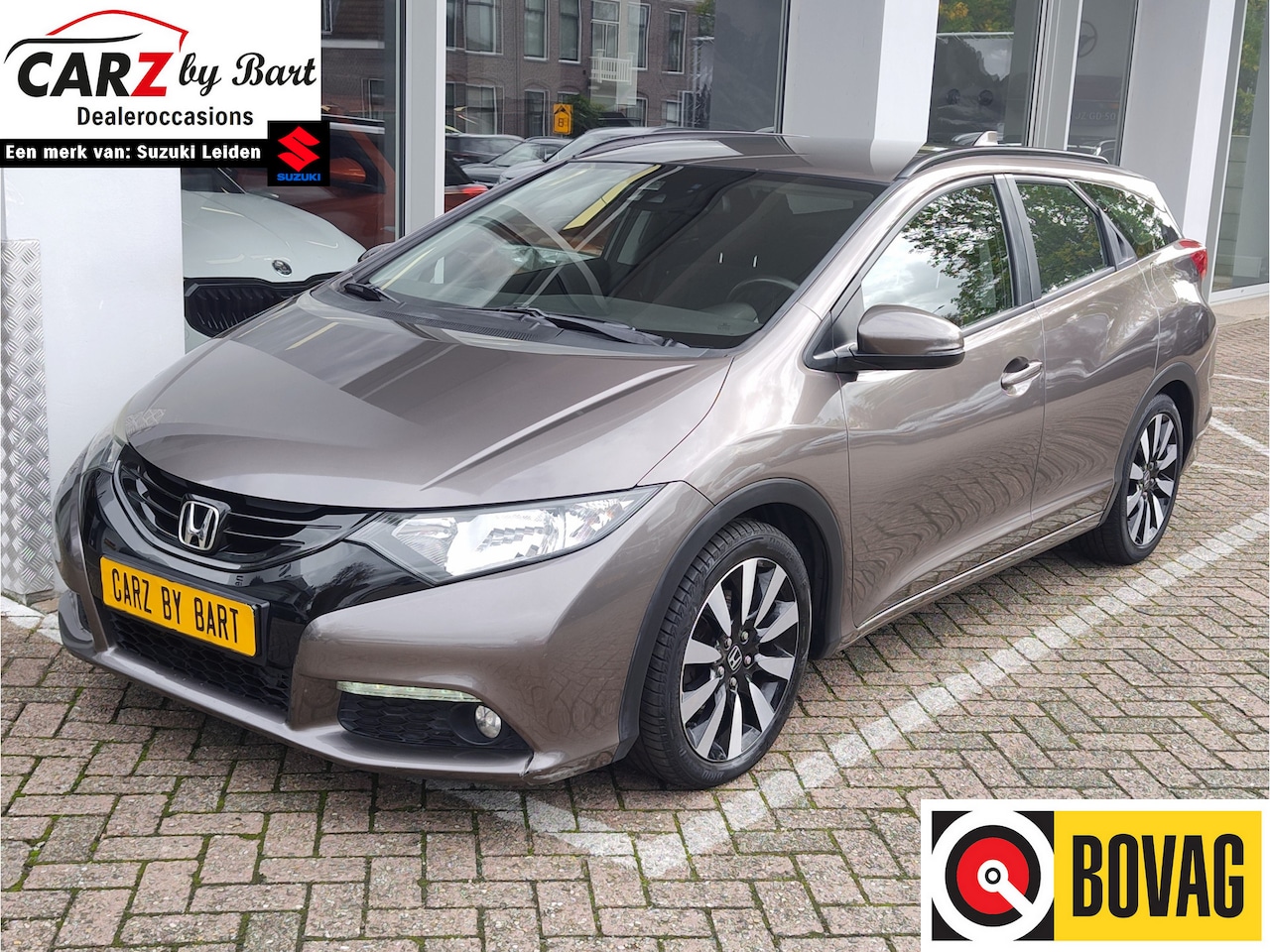 Honda Civic Tourer - 1.8 COMFORT Cruise | Trekhaak | Dodehoeksensoren - AutoWereld.nl