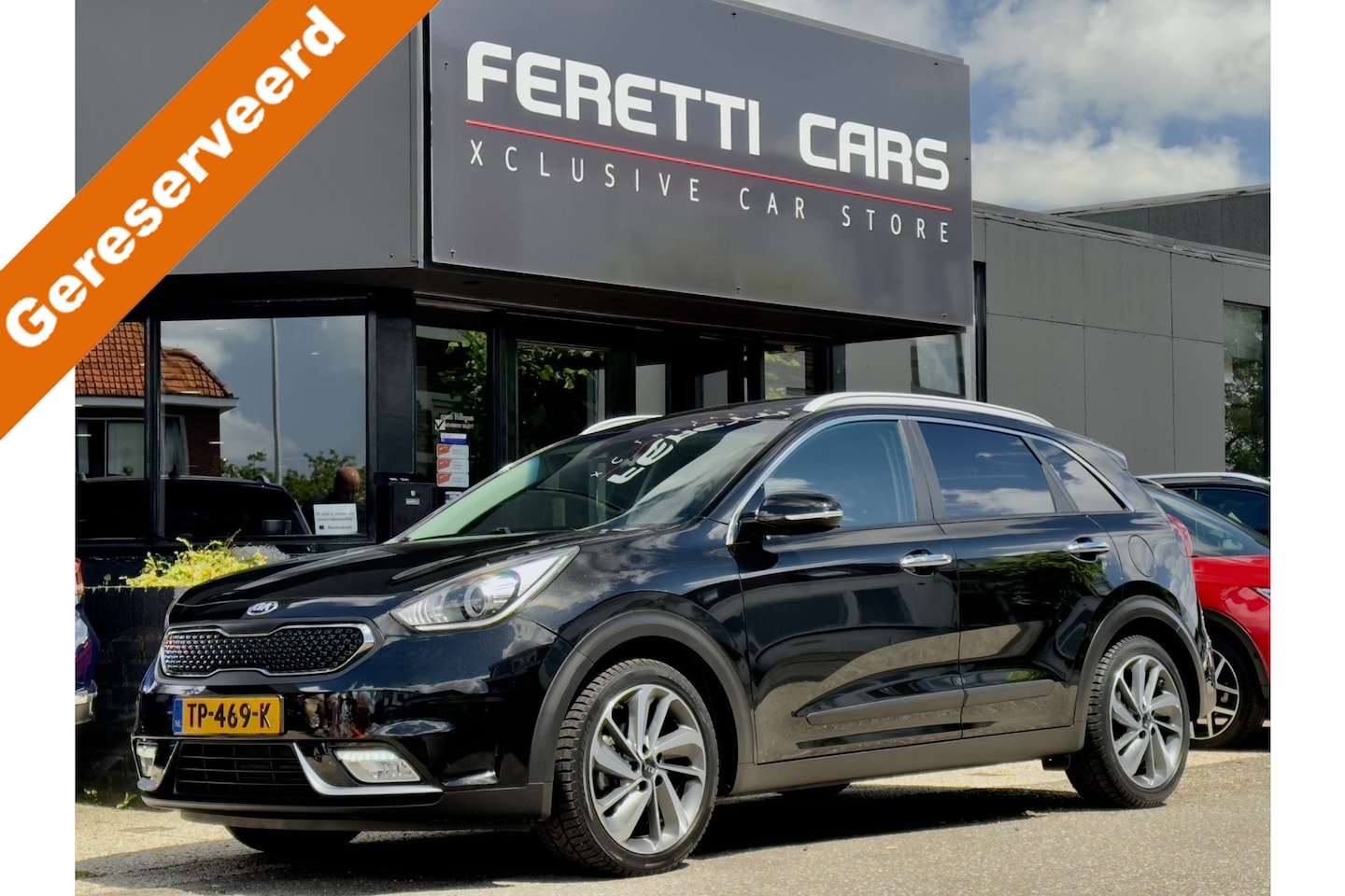 Kia Niro - 1.6 GDi AUT6 HYBRID EDITION LEDER PANODAK NAVI CAMERA AIRCO LED LMV PDC - AutoWereld.nl