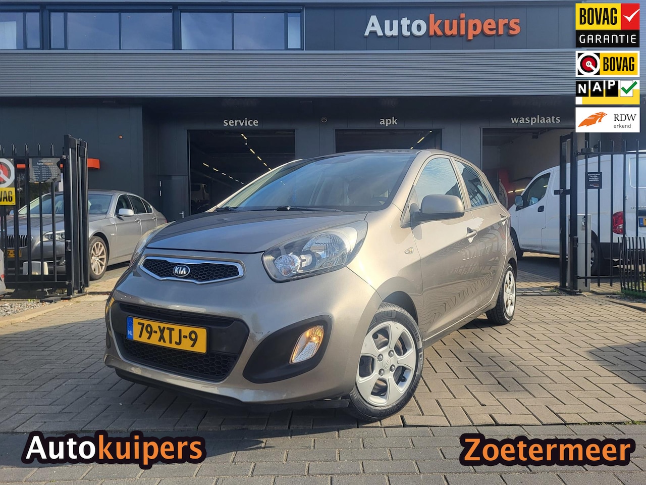 Kia Picanto - 1.0 CVVT Comfort Pack | Met airco, USB/AUX, elektrische ramen en elektrisch verst. spiegel - AutoWereld.nl